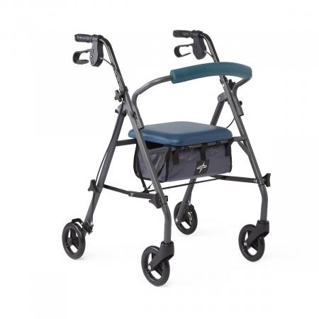 Medline - Mds86850esab - Rollator,Knock-Down,Teal Mb - Each