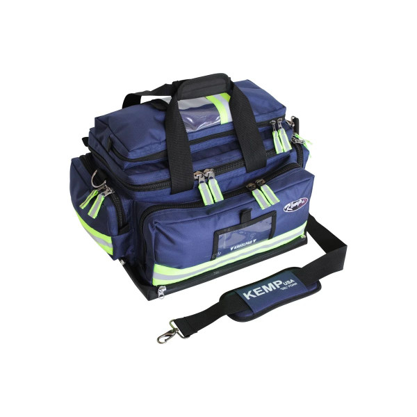 Kemp - 10-104-Red-Tpn - Tarpaulin Fluid - Resistant Large Professional Trauma Bag - Each