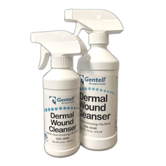Gentell - Gen-10080C - Wound Cleanser 8 Oz Spray Bottle Nonsterile 