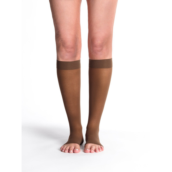 Sigvaris - 781Cslo85 - Womens Eversheer Open Toe Calf High - Long