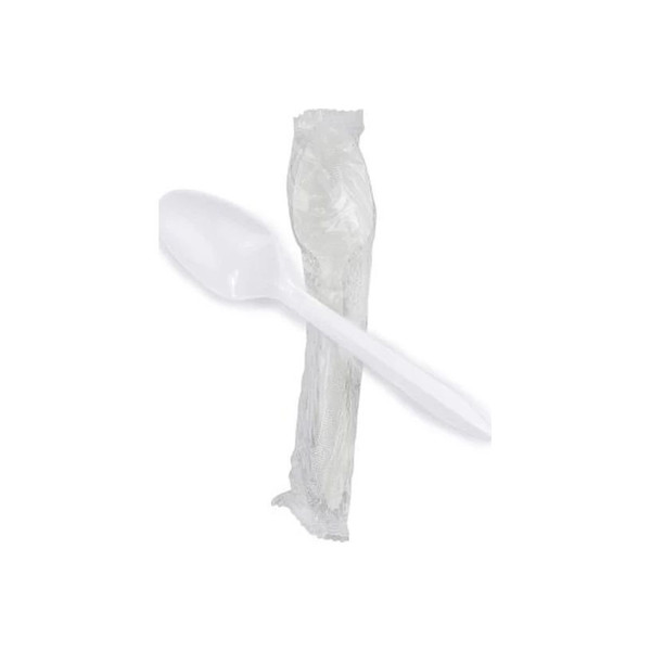 Mckesson - 16-4594 - Spoon Medium Weight White Polypropylene - Case/1000