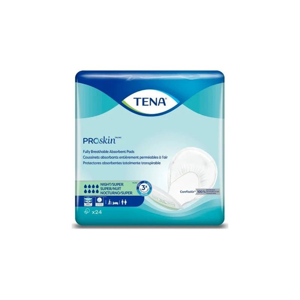 Essity Health & Medical Solutions - Tena Proskin - 62718 - Night Super Incontinence Liner 27 Inch Length Heavy Absorbency Dry - Fast Core One Size Fits Most - Package/1