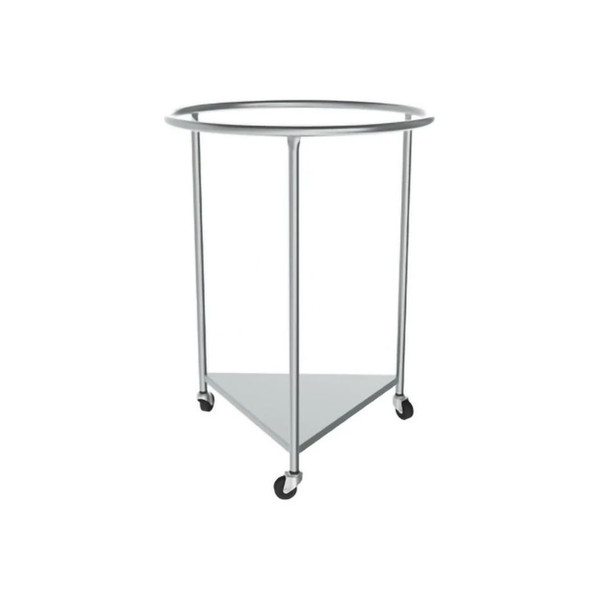Mac Medical - Lh2001 - Hamper Stand Rolling Round Opening Open Top Without Lid - Each