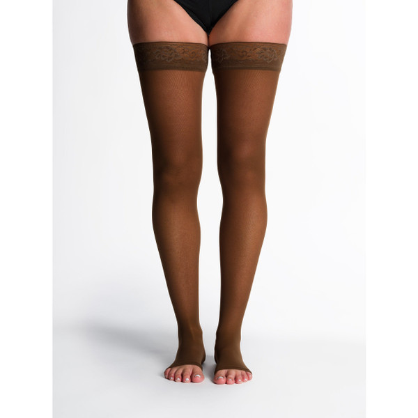 Sigvaris - 781Nlso85 - Womens Eversheer Open Toe Thigh High - Short
