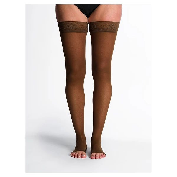 Sigvaris - 781Nmso85 - Womens Eversheer Open Toe Thigh High - Short