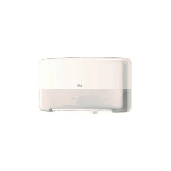 Rj Schinner - Torkselect Elevation - 5555200 - Co - Toilet Tissue Dispenser White Plastic Manual Double Roll Wall Mount - Case/1
