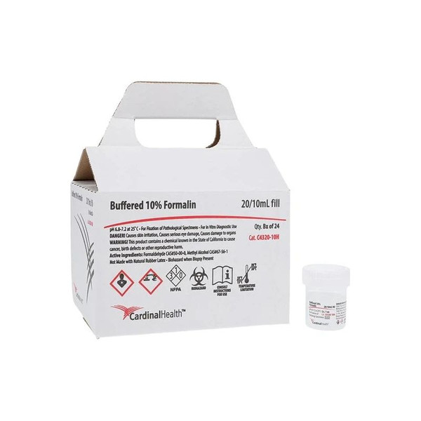 Cardinal Health - C4320-1 - Specimen Container 30 Ml (1 Oz.) Screw Cap Unprinted Nonsterile - Case/100