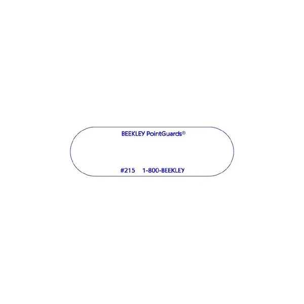 Beekley Medical - Pointguards - 215 - Treatment Mark Cover 1.5 X 5 Cm Linear Adhesive Nonsterile - Box/75