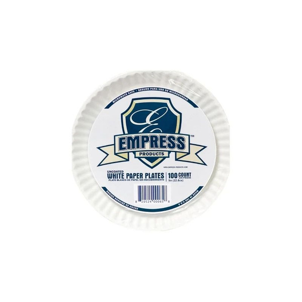 Rj Schinner - Empress - E3030000065 - Plate, Paper Uncoated Wht 9 - Case/12