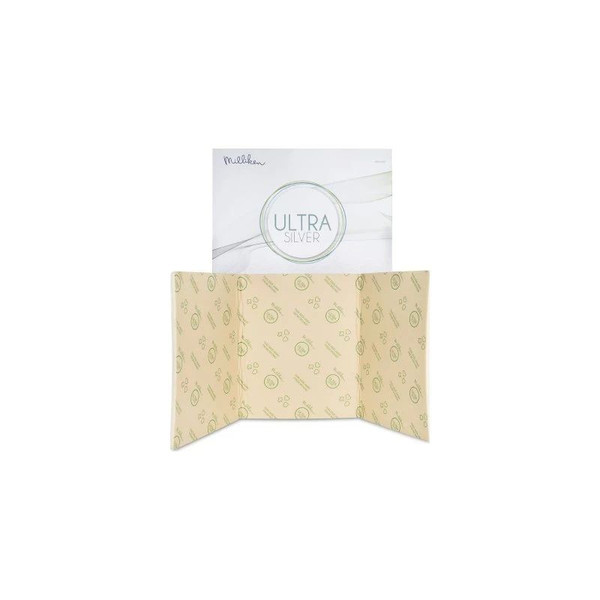 Milliken - Ultra Silver - 3000112212 - Foam Dressing 8 X 20 Inch Rectangle Sterile - Case/10