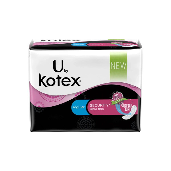 Kimberly Clark - U By Kotex - 51584 - Security Tampon Super Absorbency Plastic Applicator Individually Wrapped - Case/192