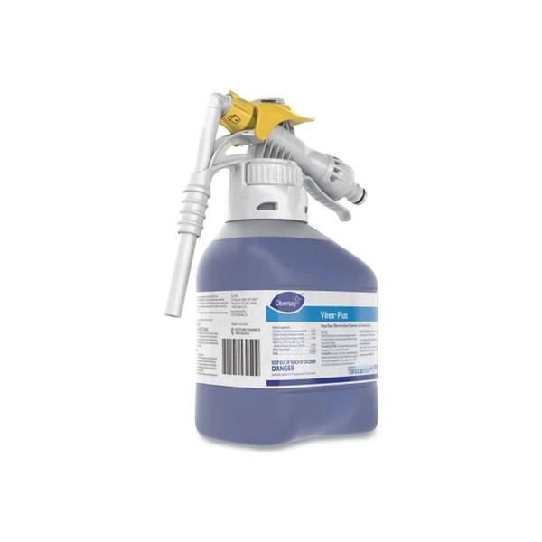 Lagasse - Diversey Virex Plus - Dvo101102925 - Surface Disinfectant Cleaner Quaternary Based Rtd Dispensing System Liquid Concentrate 1.5 Liter Bottle Unscented Nonsterile - Case/2