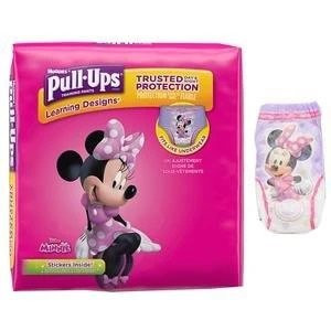 Kimberly Clark - Pull-Ups Learning Designs for Girls - 51335 - Pull-Ups Learning Designs Training Pant, For Girl, Size 2T To 3T 