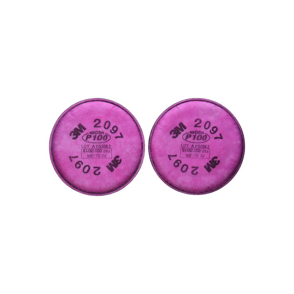 3M - 2297 - Filter, Particulate Adv W/Organic Relief P100 - Case/100