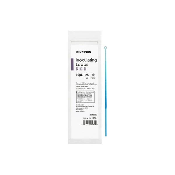 Mckesson - 16-10Rl - Inoculating Loop 10 L Polystyrene Integrated Handle Sterile - Case/1000