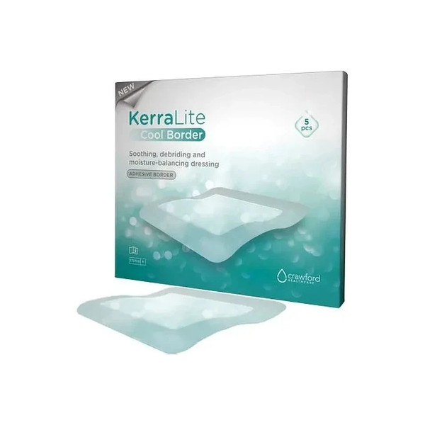 3M - Kerralite Cool Border - CWL1008 - Wound Dressing Border 4 X 4 