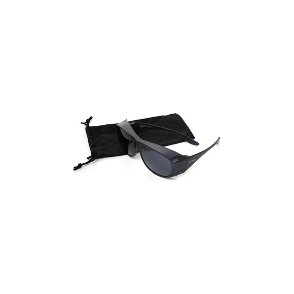 Dioptics - Solar Shield Lite Fits Over - 10601589.Fgx - Sunglasses Fit Polycarbonate Lens Black Frame Ear - Each