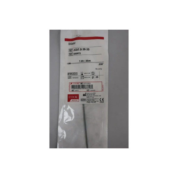 Cook Medical - G00973 - Vascular Dilator 7 Fr Standard 15 Cm Length Sterile - Each