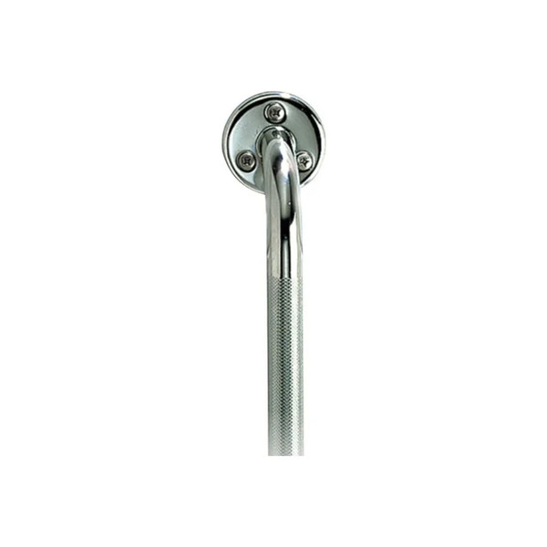 Drive Devilbiss Healthcare - Aquasense - 785-102 - Medical - Wall Grab Bar Chrome Finish Knurled Steel - Each