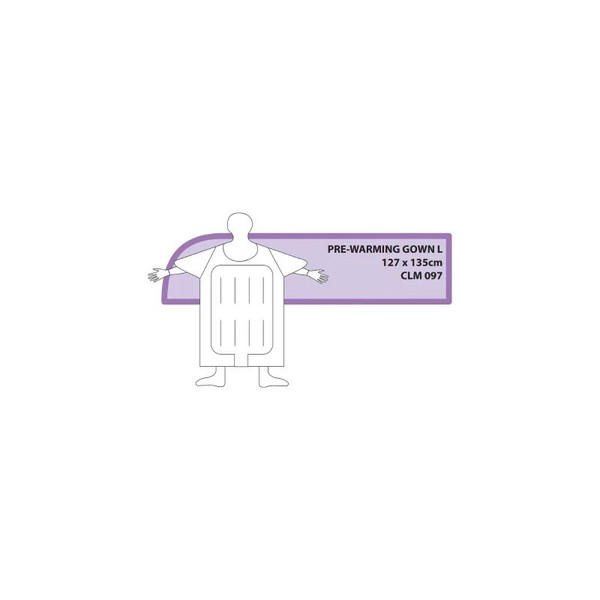 Medical Solutions - Cocoon - Clm-097 - Patient Pre - Warming Gown Large Disposable - Case/10