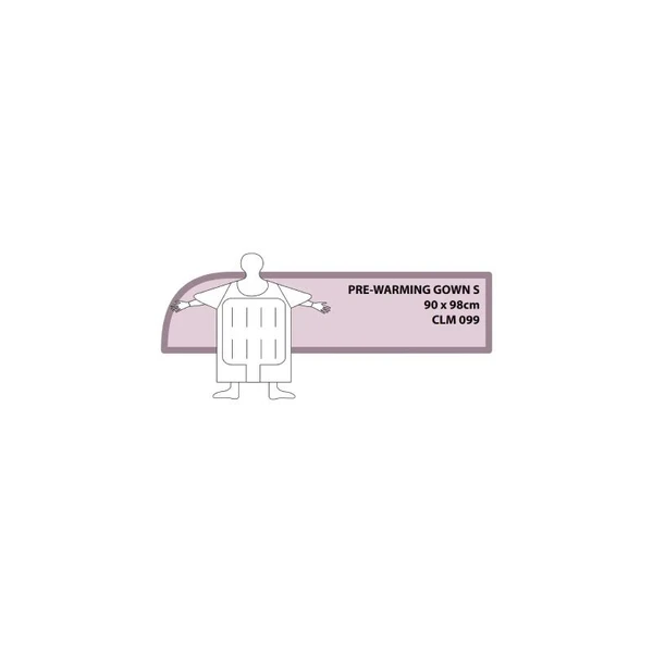 Medical Solutions - Cocoon - Clm-099 - Patient Pre - Warming Gown Small Disposable - Case/10
