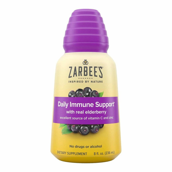 Johnson & - J Sales - 85764700786 - Zarbees, Syrp Nat Elderberry Immune Supp 8Oz - Each
