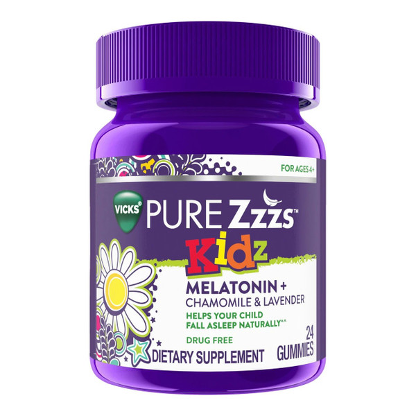 Procter & Gamble - 32390004022 - Vicks, Gummy Pure Zzzs Kids Nat Berry - Bottle/1