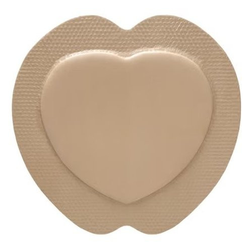 Mckesson - 4841 - Foam, Adh Sil W/Border Sacral 9"X9" - Case/50