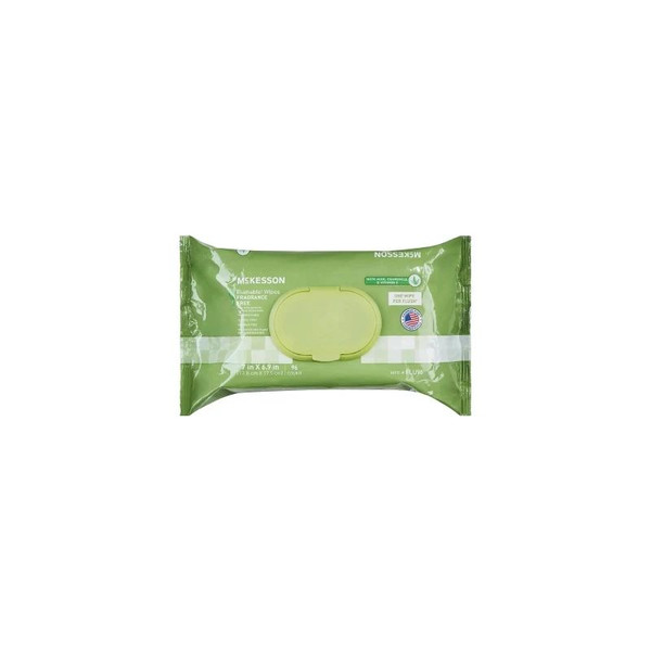 Mckesson - Rockline - Flu96 - Wipe, Wet Flushable Unscnted Sft Pk W/Lid - Case/576