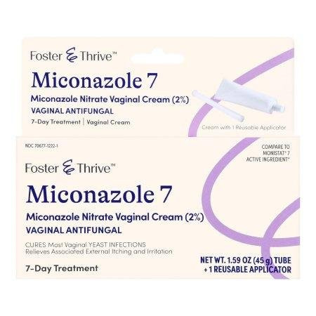 Mckesson - 70677122201 - Miconazole 7, Crm Ft W/Rusbl Appl1.59Oz - Each