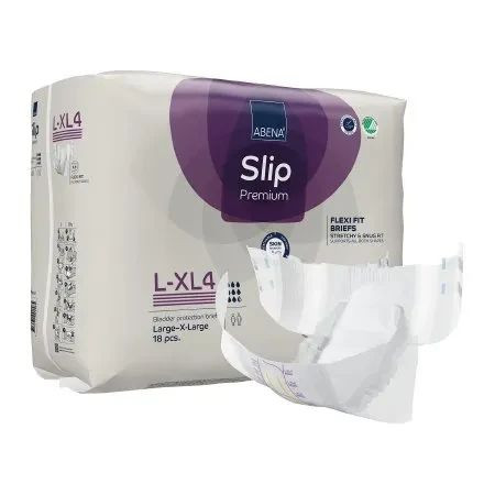 Abena - 1000021167 - Brief, Incont Slip Flex Fit Prem L4 - Xl - Case/72
