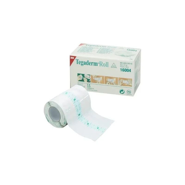 3M - Tegaderm - 16004 - Transparent Film Dressing Roll 4 X 11 Yds - Each