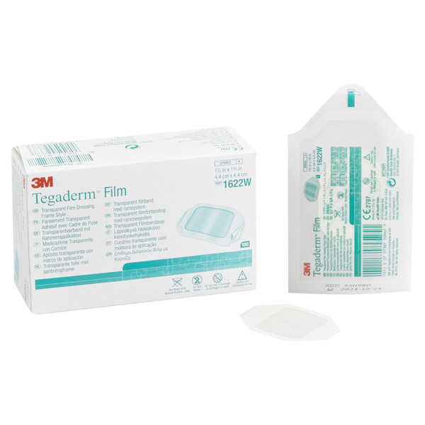 3M - 1627 - Dressing, Transp Teg 4 X10 - Box/20