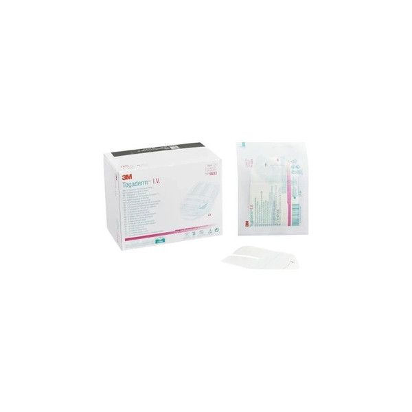 3M - Tegaderm - 1633 - Dressing, Iv 2 3/4 X31/4 - Box/100