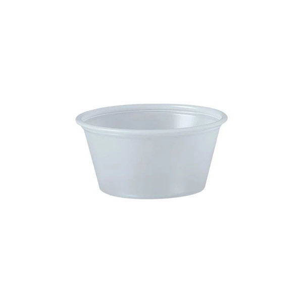 Rj Schinner - Solo - P200N - Co - Souffle Cup 2 Oz Translucent Plastic Disposable - Case/2500