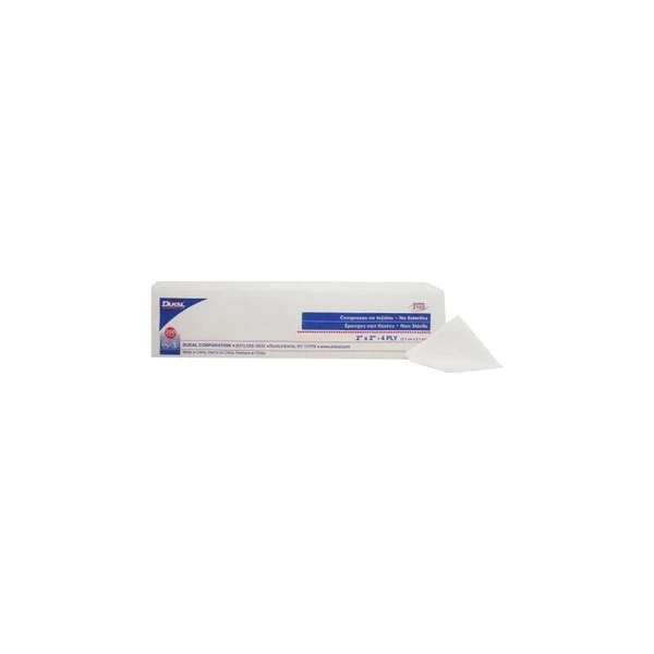 Dukal - Clinisorb - 2102 - Nonwoven Sponge 2 X Inch 200 Per Pack Nonsterile 4 - Ply Square - Bag/200