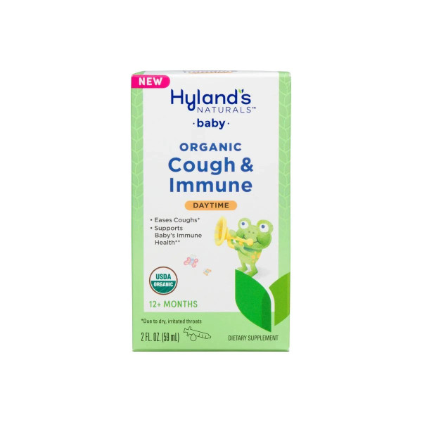Hyland - 239360 - Organic Cough + Immune Daytime 2 Fl Oz. - Each