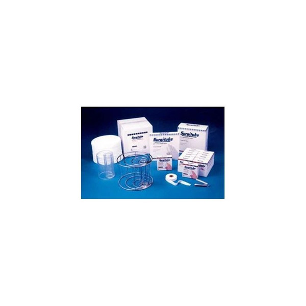 Gentell - Surgitube - Gl242 - Tubular Retainer Dressing Cotton 7/8 Inch X 50 Yard Size 2P White Large Finger / Toe Nonsterile - Each