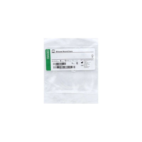 Bard Rochester - 0070210 - Wound Drain Tube Silicone X - Ray Detectable 1/8 Inch Size Round Type - Case/10