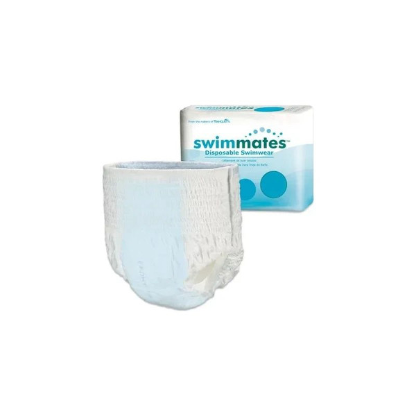 Pbe - Principle Business - Swimmates - 2848 - Unisex Adult Bowel Containment Swim Brief Pull On With Tear Away Seams 2X - Large Disposable Moderate Absorbency - Case/48