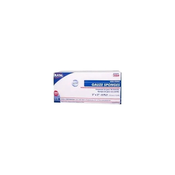 Dukal - 3084 - Gauze Sponge, Non - Sterile, 8 - Ply - Each