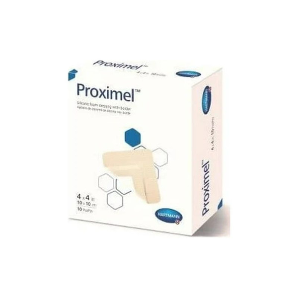 Hartmann - 15713117 - Conco Proximel Non - Border Ag Silicone Foam Dressing, 4" X - Each