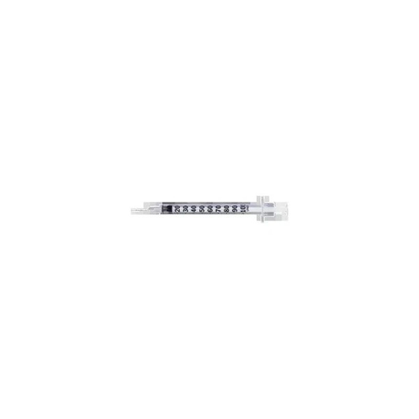 Embecta - 329424 - U - 100 Ins Syringe With Micro - Fine Iv Needle 28G X 1/2", 1 Ml (100 Count) - Box/100