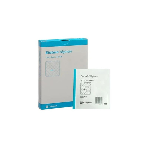 Coloplast - Biatain - 3710 - Alginate Dressing 4 X Inch Square - Each