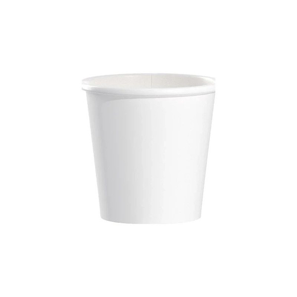 Rj Schinner - Solo - 374W-2050 - Co - Drinking Cup 4 Oz White Polyethylene Coated Paper Disposable - Case/1000