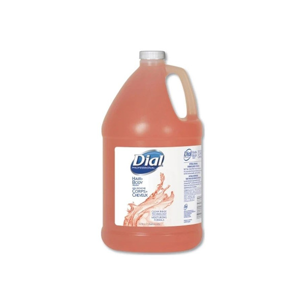 Lagasse - Dial Professional - Dia03986 - Shampoo And Body Wash 1 Gal Jug Peach Scent - Each