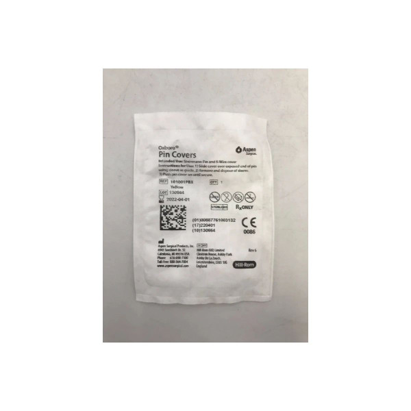 Aspen - 101003Pbx - Products Pin Cover 0.141 X 0.188 Inch, Red, Sterile - Box/60