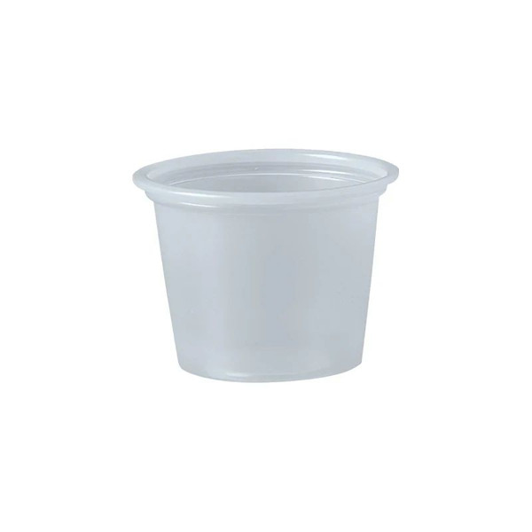 Rj Schinner - Solo - P100N - Co - Souffle Cup 1 Oz Translucent Plastic Disposable - Case/2500