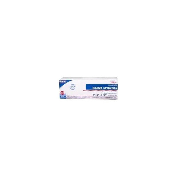 Dukal - 4412H - Gauze Sponge, Non - Sterile, 12 - Ply, Hospital Fold - Each