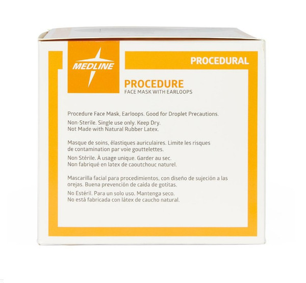 Medline - Non27378 - Mask, Proc Loops Nr (50/Bx 6Bx/Cs) - Box/50